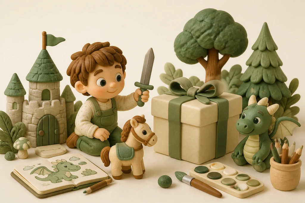 Cadeau voor een kleuter van 4 jaar: fantasie en eerste hobby's