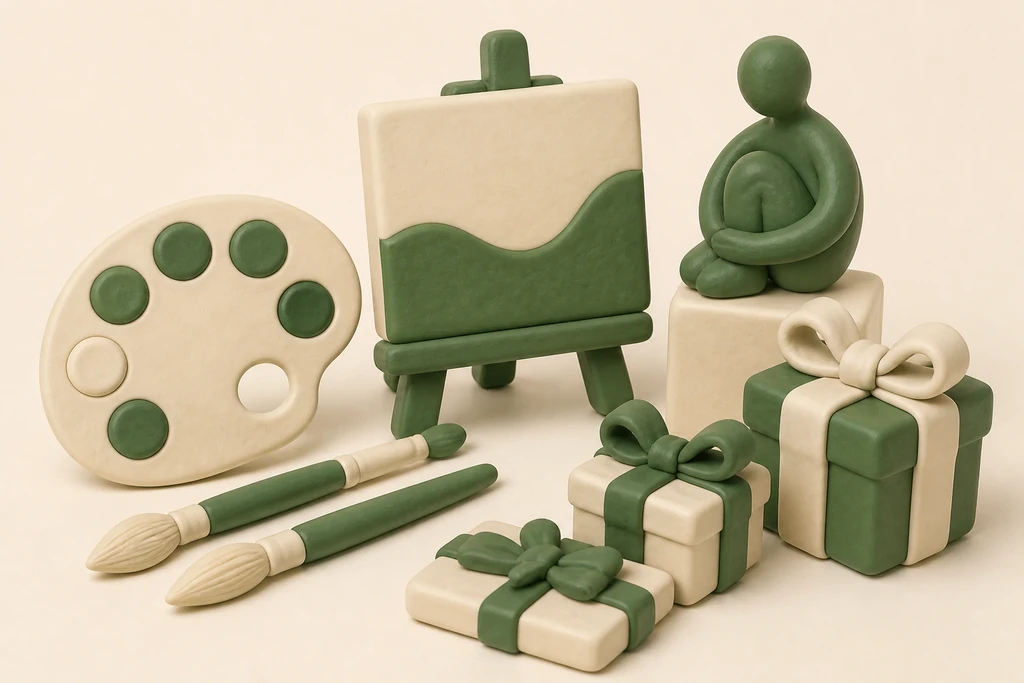 Cadeau voor kunstliefhebbers: museum, materialen en inspiratie